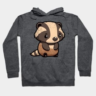 Adorable badger cub Hoodie